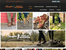 Tablet Screenshot of chandlerswalkshoppe.com